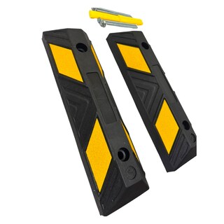 Foto 4 | Foto 4 | Par Topes Estacionamiento Phasa Hule Negro/amarillo 56cm