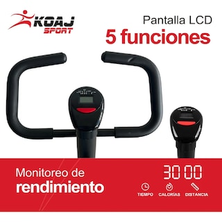 Foto 4 | Foto 4 | Koaj Bicicleta Fija Ejercicio Spinning Cardio Pantalla Lcd