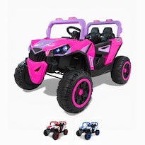 Montable Eléctrico Para Niños Coche A Control Remoto Luz 12v