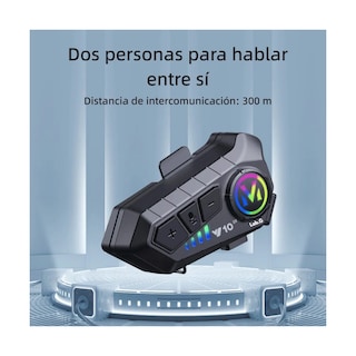 Foto 2 | Foto 2 | Intercomunicador Lab.g Motocicleta Para Casco Bluetooth 1000ma Ip7 Negro