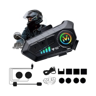 Foto 3 | Foto 3 | Intercomunicador Lab.g Motocicleta Para Casco Bluetooth 1000ma Ip7 Negro