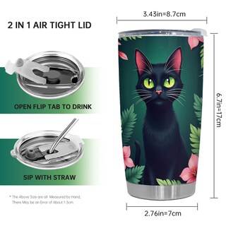 Foto 2 | Foto 2 | Taza De Viaje Oasisdream Vaso De Acero Inoxidable 600 Ml Con Tapa - Venta Internacional.