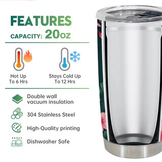 Foto 4 | Foto 4 | Taza De Viaje Oasisdream Vaso De Acero Inoxidable 600 Ml Con Tapa - Venta Internacional.