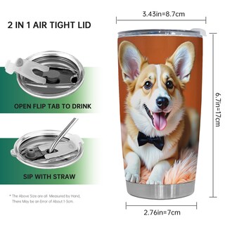 Foto 2 | Foto 2 | Taza De Viaje Oasisdream Vaso De Acero Inoxidable 600 Ml Con Tapa - Venta Internacional.