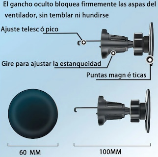 Foto 4 | Foto 4 | Soporte Magnético Xtellar Del Coche Del Teléfono Soporte
