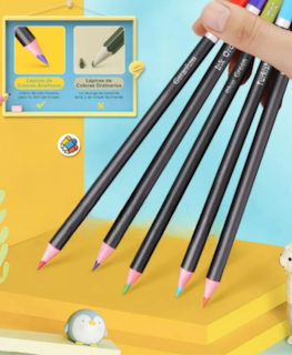 Foto 3 | Foto 3 | Set 96 Lápices De Color Al Óleo Y Dibujo Xtellar Con Estuche Y Accesorios