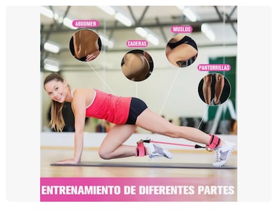 Foto 2 | Foto 2 | 7 Pcs Grilletes Para Tobillo Xtellar El En Gym Para Entrenamiento