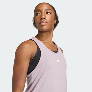 Foto 5 | Foto 5 | Playera Sin Mangas Train Essentials Minimal Branding Racerback Adidas Violeta Mujer