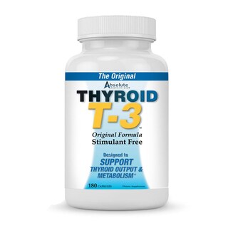 Foto 1 | Foto 1 | Suplemento Absolute Nutrition Thyroid T-3 180 Cápsulas