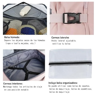 Foto 4 | Foto 4 | Mochila Xtellar De Viaje Mujer Mochila Para Laptop 15.6 Pulgadas Antirrobo