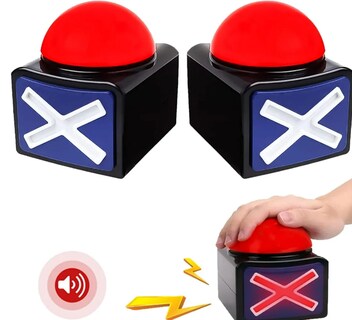 Foto 2 | Foto 2 | Botón Zumbador Xtellar Alarma para Juego de Ruleta 2 Piezas