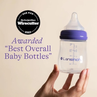 Foto 3 | Foto 3 | Biberón Lansinoh Boca Ancha Naturalwave 8oz/240ml Anticólicos