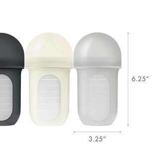 Foto 3 | Foto 3 | Pack 3 Biberones Boon Nursh 8oz Con Bolsa Removible Colores Neutros