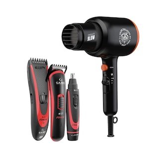 Foto 1 | Foto 1 | Kit Rasuradora Trimmer Recortadora Y Secadora Progama Italy