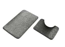 Tapete para Baño Xtellar Gris 2 Piezas