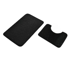 Tapete para Baño Xtellar Negro 2 Piezas
