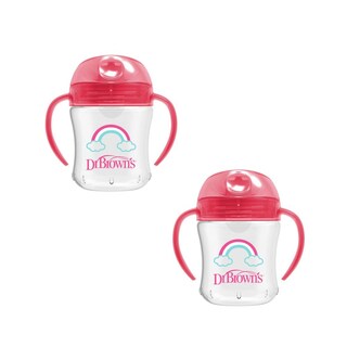 Foto 1 | Foto 1 | Pack 2 Termos Entrenadores 6oz Boquilla Suave Rosa Dr Browns