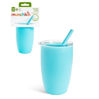 Foto 1 | Foto 1 | Vaso Entrenador 10oz Munchkin Popote Y Tapa Facil Limpieza Simple Clean Straw Tumbler Niño 12 Meses