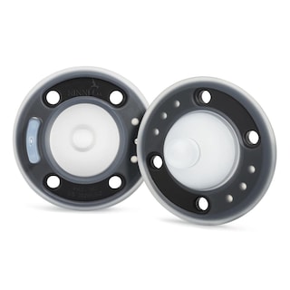 Foto 2 | Foto 2 | Pack 2 Chupones Ninni Co. Simula Pecho Materno Gris Obscuro