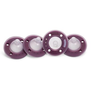 Foto 1 | Foto 1 | Pack 4 Chupones Ninni Co. Simula Pecho Materno Morado