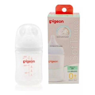 Foto 8 | Foto 8 | Pack 3 Biberones Pigeon Softouch 160ml/5oz Anticolicos 0m