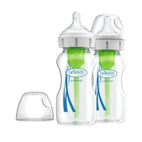 Biberones Cuello Ancho Dr Browns Options+ 9 Oz De Vidrio