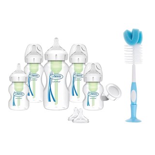 Foto 1 | Foto 1 | Pack 5 Biberones Dr Browns Boca Ancha 9oz Y Cepillo Limpiador