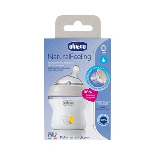 Foto 4 | Foto 4 | Chicco Biberón Natural Feeling 150 Ml Para Recién Nacidos Color Blanco Animales