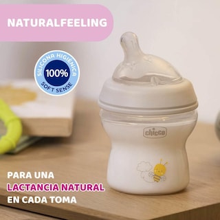 Foto 8 | Foto 8 | Chicco Biberón Natural Feeling 150 Ml Para Recién Nacidos Color Blanco Animales