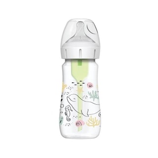 Foto 2 | Foto 2 | Biberón Dr Brown's Boca Ancha 9oz/270ml Anticólicos Options+ Decorado Oceano 0m+