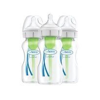 Biberones Dr Browns Options Ancho 3 Piezas 270ml/9oz 0m+ Color Transparente