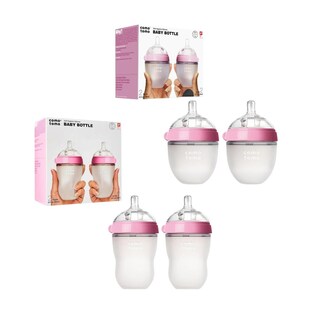 Foto 1 | Foto 1 | Pack Como Tomo 2 Biberones 5oz Rosa Y 2 Biberones 8 Oz Rosa