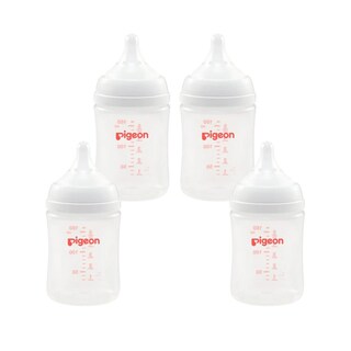 Foto 2 | Foto 2 | Pack 4 Biberones Pigeon Softouch 160ml/5oz Anticolicos 0m