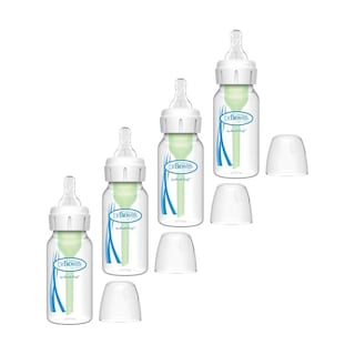 Foto 1 | Foto 1 | Pack 4 Biberones Dr Brown's Options+ 4 Oz. Standard Transparente Bebé 0m+ Anticólicos