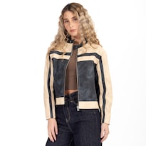 Chamarra Forever 21 Biker Slim Fit Para Mujer