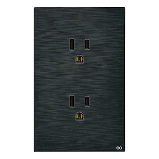 Foto 2 | Foto 2 | Juego De 10 Placas Planas Con Contacto Eo Safe Imports Esi-23087 Negro