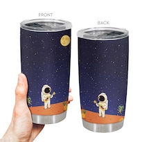 Vaso Oasisdream De Acero Inoxidable De 600 Ml Con Estampado De Spaceman - Venta Internacional.
