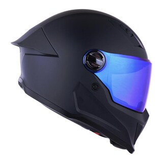 Foto 2 | Foto 2 | Casco Roda Astro Negro Mate Mica Azul Cerrado Svs Negro