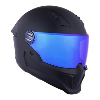 Foto 3 | Foto 3 | Casco Roda Astro Negro Mate Mica Azul Cerrado Svs Negro