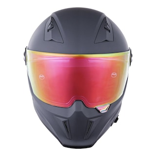 Foto 4 | Foto 4 | Casco Roda Astro Gris Mate Mica Roja Cerrado Svs Gris