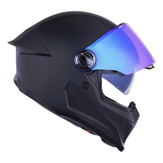 Foto 6 | Foto 6 | Casco Roda Astro Negro Mate Mica Azul Cerrado Svs Negro