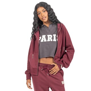 Foto 1 | Foto 1 | Sudadera Forever 21 Relaxed Fit Con Cierre Para Mujer