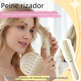 Foto 3 | Foto 3 | Herramientas De Peluquería Peine De Cojín De Aire 4 Piezas Eo Safe Imports Esi-23198 Amarillo