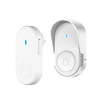 Timbre Inalámbrico Impermeable Eo Safe Imports Esi-23094 Blanco