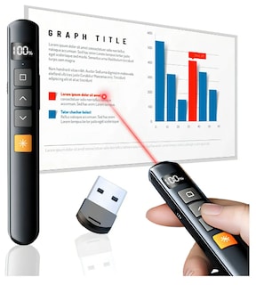 Foto 2 | Foto 2 | Apuntador Xtellar Presentador Para Diapositivas Láser Inalámbrico Remoto Usb