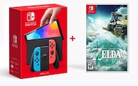 Nintendo Switch Oled + La Leyenda De Zelda: Las Lágrimas Del Reino - Venta Internacional.