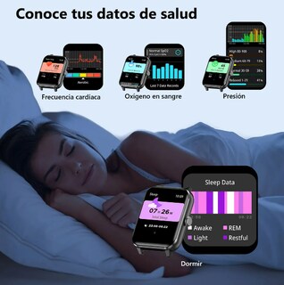 Foto 2 | Foto 2 | Smartwatch Xtellar Deportivo Ip68 Negro