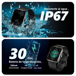 Foto 3 | Foto 3 | Smartwatch Xtellar Deportivo Ip68 Negro