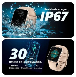 Foto 2 | Foto 2 | Smartwatch Xtellar Deportivo Ip68 Rosa