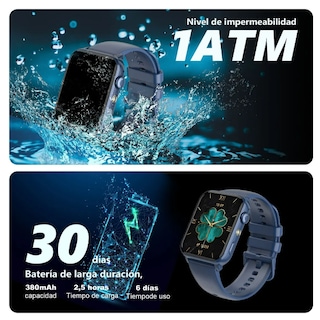 Foto 2 | Foto 2 | Smartwatch Xtellar Deportivo Ip68 Azul